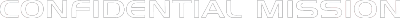 Confidential Mission logo for Sega Dreamcast